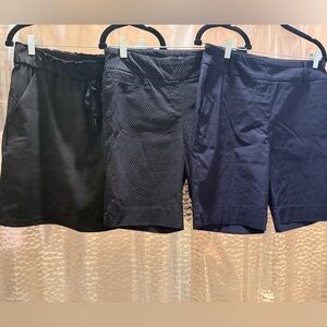 Selling (3) Hilary Radley shorts. 2 size medium shorts & 1 skort. All for $40